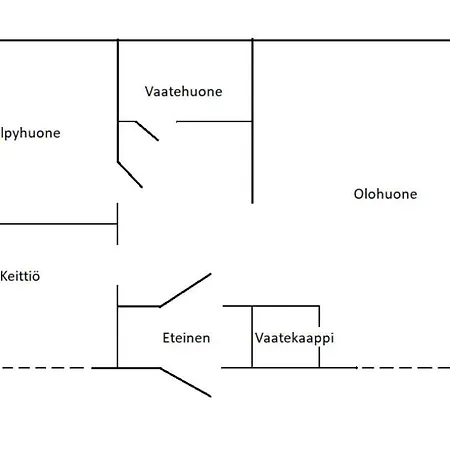 Apartment Kodikas Yksio Kahdelle